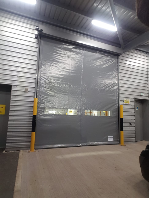 High Speed Doors for Engineering Firm Rapid Door Installations