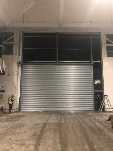 One-off Shutter Installation at Cotswold Airport